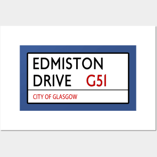 EDMISTON DRIVE G51 Posters and Art